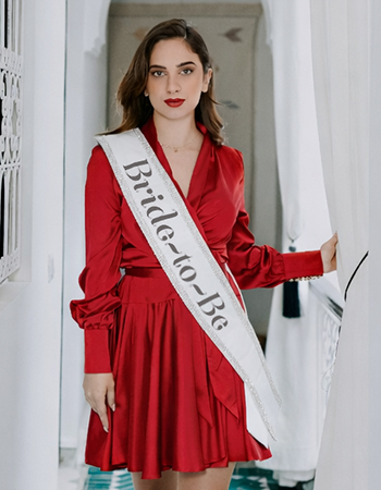 Vogue 'Bride-To-Be' Sash