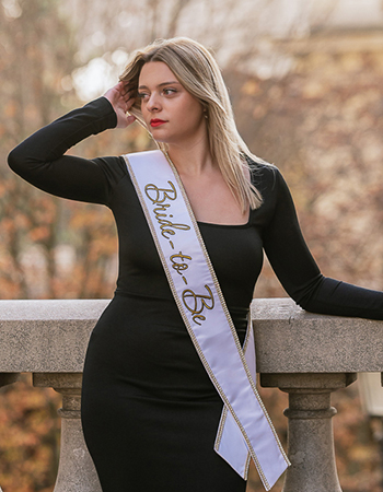 Glamour Bridal Party Sashes