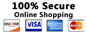 We accept Discover, Visa, American Express and Mastercard payments securely online