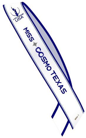 Miss Cosmo USA State Sashes