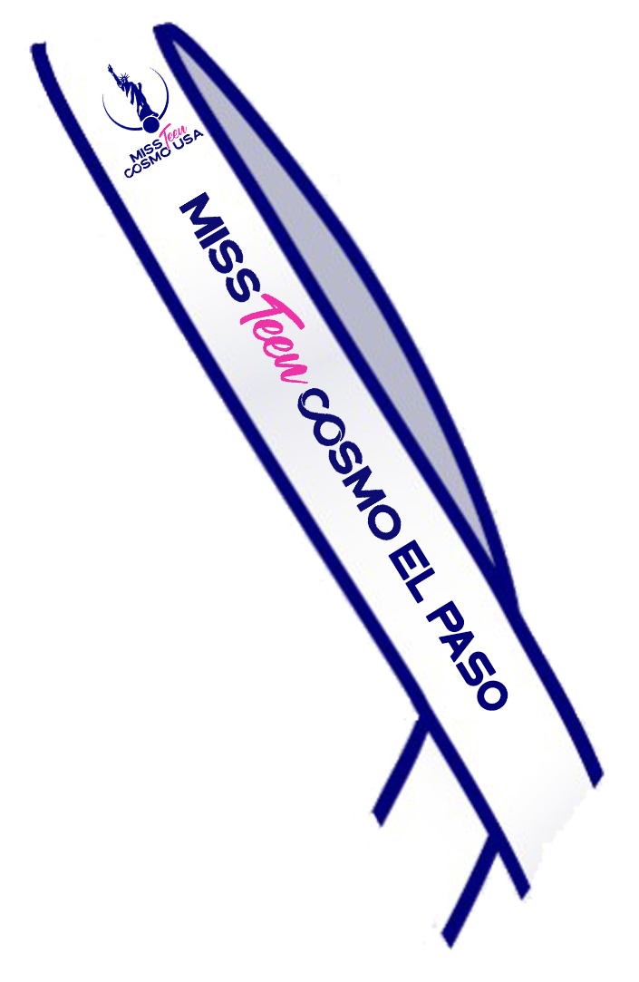 Miss Teen Cosmo USA Local & City Sash