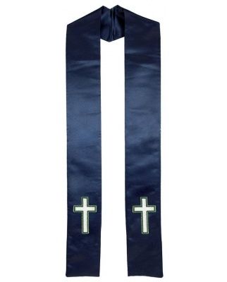 christian_cross_clergy_stole_navy_blue