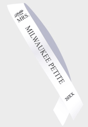Petite USA Local Pageant Sashes