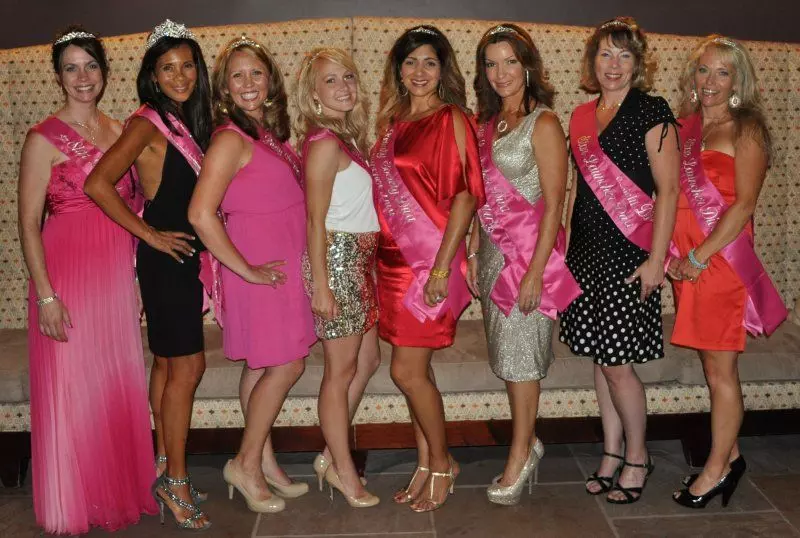 The Beauty Society Sashes from 2008 - 2013