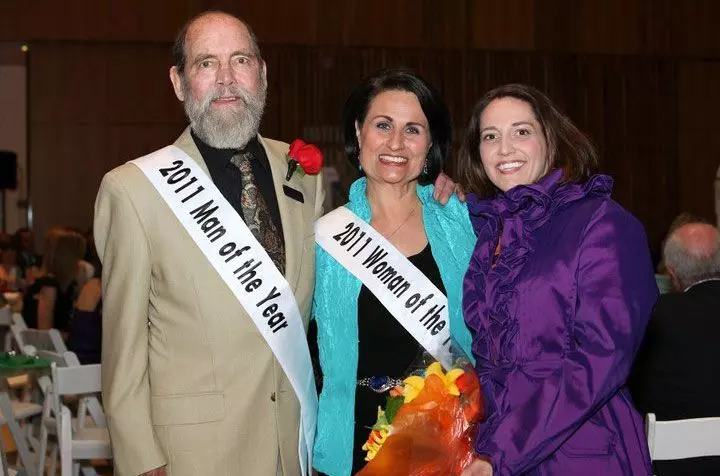 Man and Woman of the Year 2011 Sashes